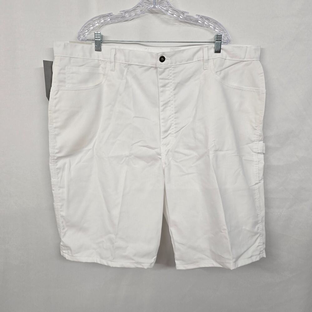 Dickies Painter Work Short Men's 44 White Relaxed Fit Hammer Loop 11" Inseam NWT